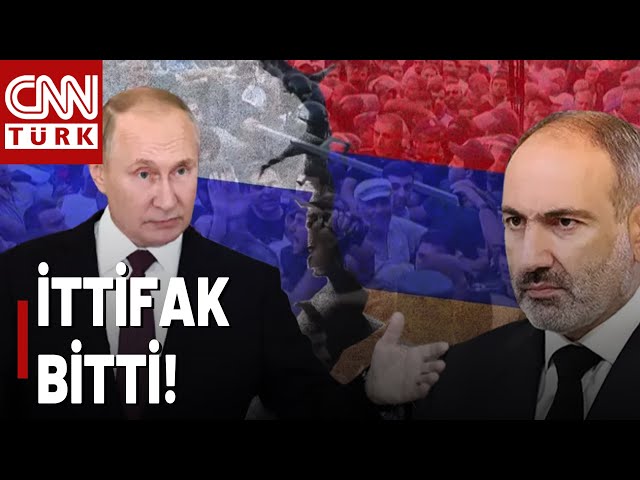 ⁣Ermenistan Rusya İle Köprüleri Yaktı! Halk Sokağa Döküldü, Paşinyan'ın İstifası İsteniyor!