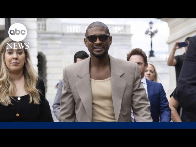 ⁣Usher talks diabetes awareness on Capitol Hill