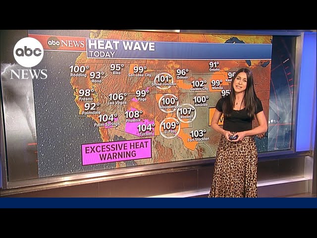 ⁣Millions brace for flooding, storms and heat across US