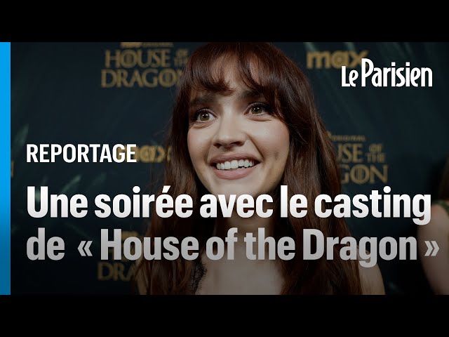 ⁣« Carnage total », « Nucléaire »... Le casting de House of the Dragon nous parle de la saison 2