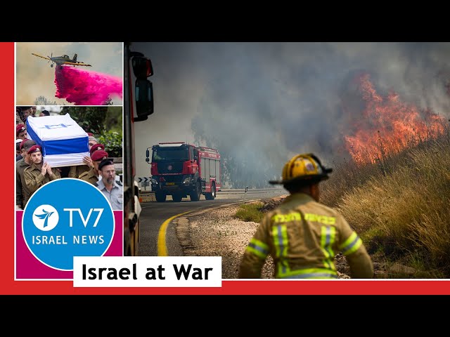⁣Israel pledges to respond to Hezbollah’s aggression; US concerned re escalation TV7Israel News 13.06