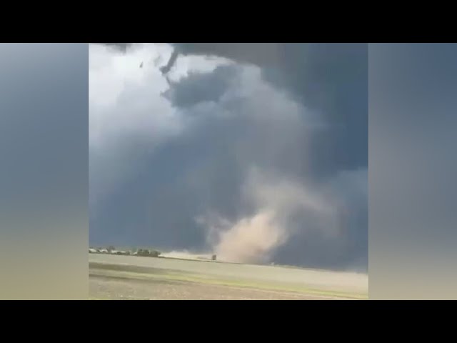 ⁣STORM WATCH | Manitoba man caught between tornadoes