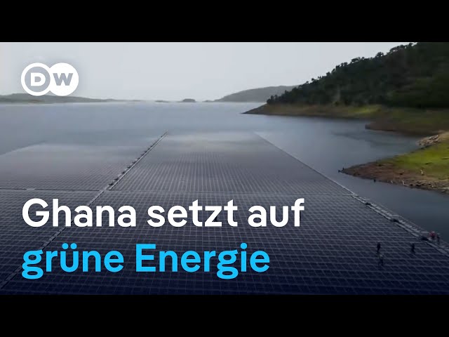⁣Die größte schwimmende Solarenergieanlage Afrikas | DW Nachrichten