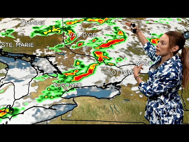 ⁣STORM WATCH | Severe weather expected in Ontario and Quebec
