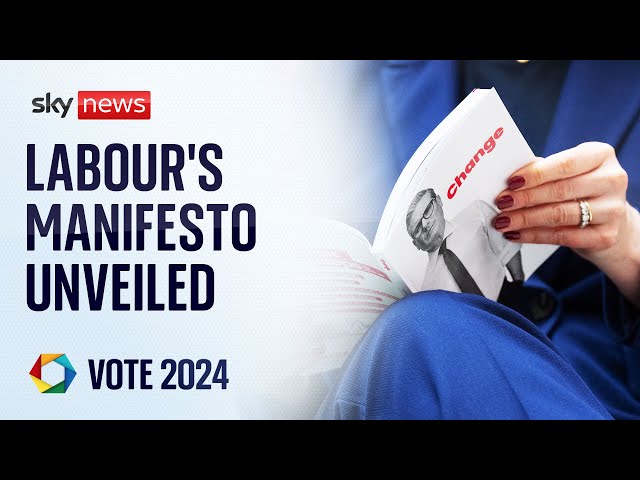 ⁣Labour Party reveals its election manifesto - but do the figures add up? | Election 2024