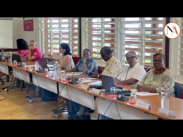 ⁣2e conseil d'administration du Parc national de la Guadeloupe.