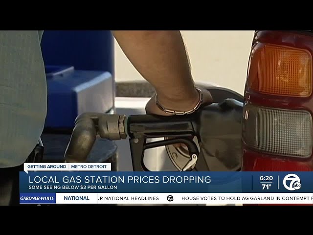 ⁣Gas prices continue downward trend in Michigan. How low will they go?