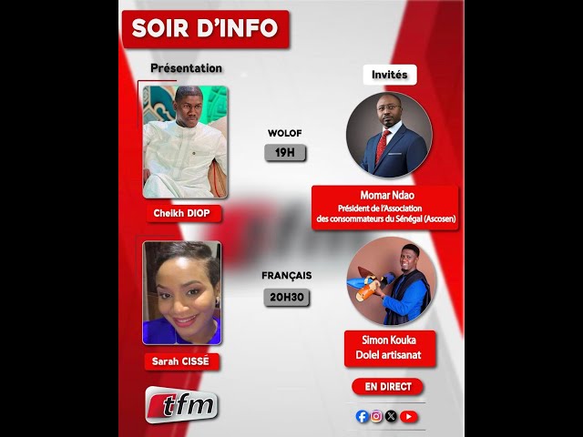 ⁣TFM LIVE : Soir d'infos du 13 Juin 2024