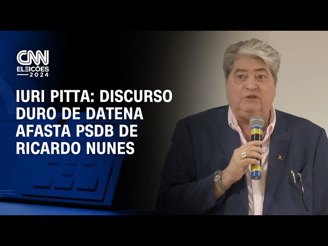 ⁣Iuri Pitta: Discurso duro de Datena afasta PSDB de Ricardo Nunes | CNN 360°