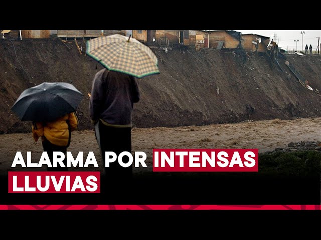 ⁣Chile: autoridades declaran alerta máxima por intensas lluvias