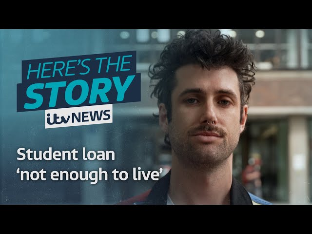 ⁣Half a million students have to work alongside their studies to support themselves | ITV News