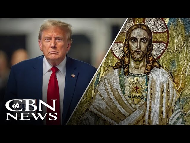 ⁣Critics Blast 'Blasphemous' Religious Imagery on the 2024 Campaign Trail