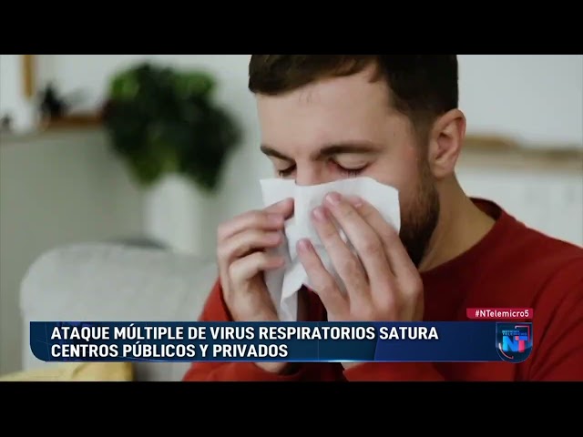 ⁣Virus respiratorios llenan centros médicos públicos y privados del país
