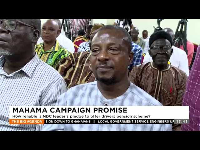 ⁣Mahama Campaign Promise: How reliable is NDC leader's pledge to offer drivers pension scheme?
