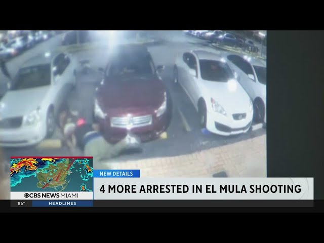 ⁣4 arrests made in El Mula mass shooting from 2021