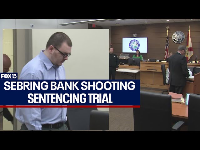 ⁣Sebring bank shooter's sentencing trial
