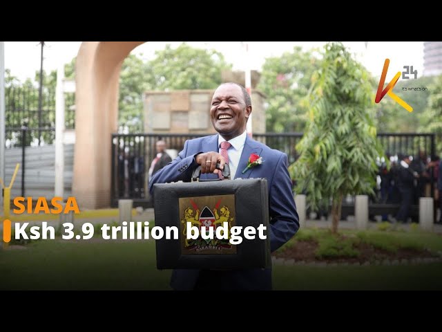 ⁣Budget for FYI 2024/2025 set at 3.992 trillion shillings