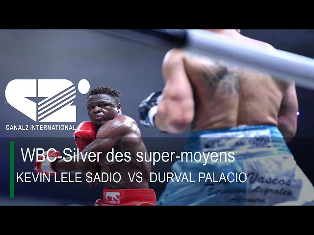 KEVIN LELE SADIO  VS  DURVAL ELIAS PALACIO - WBC - Silver des super-moyens
