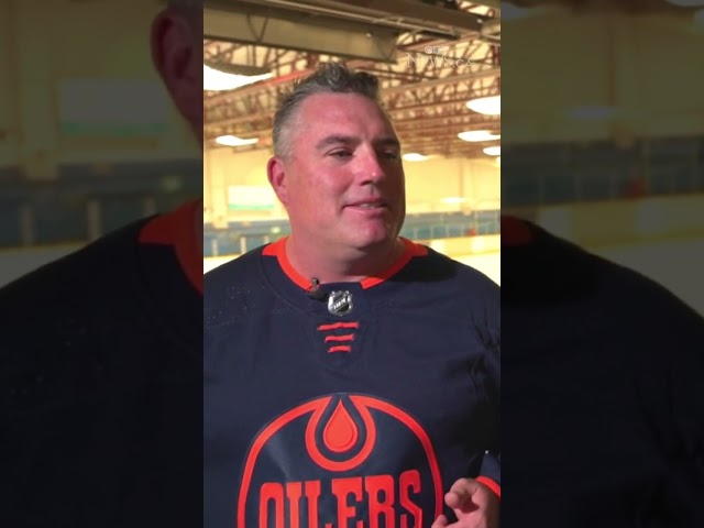 ⁣Stuart Skinner's former high school coach shares funny story about the Oilers' goalie
