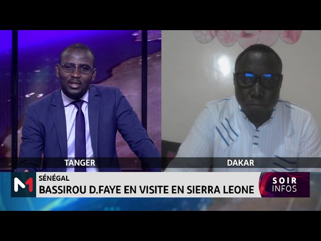 ⁣Sénégal: Bassirou D. Faye en visite en Sierra Leone
