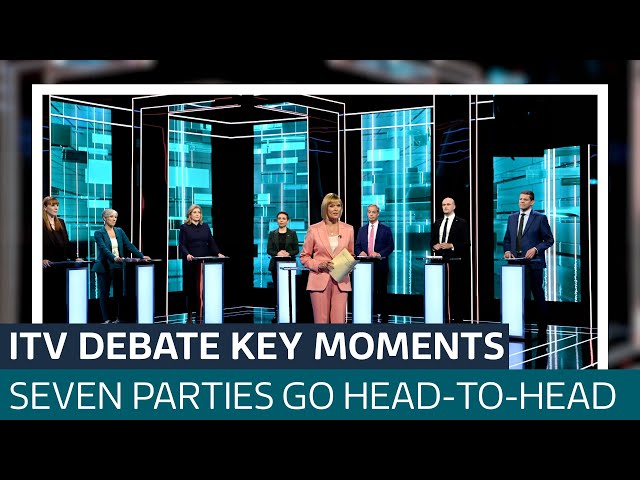 ⁣NHS, immigration and no trust in politicians: Key takeaways as parties went head-to-head | ITV News