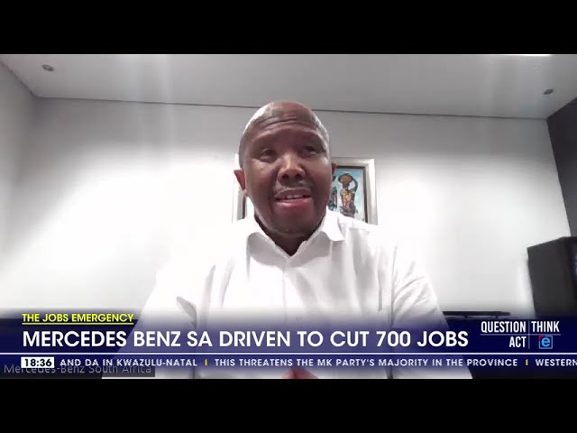 ⁣Mercedez Benz SA driven to cut 700 jobs