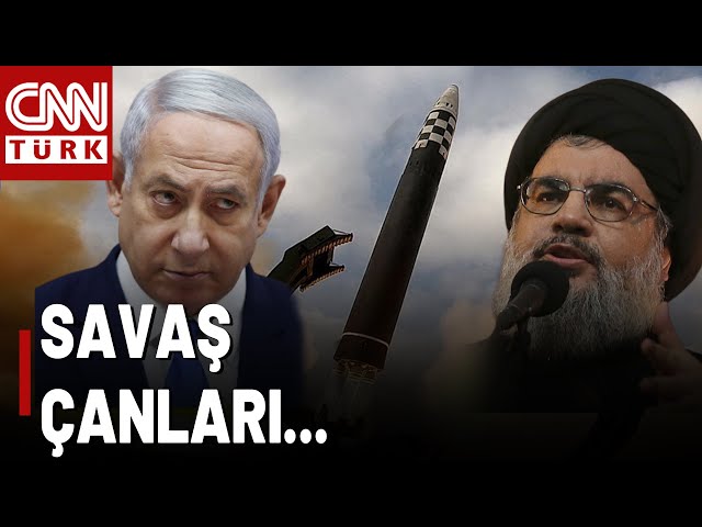 ⁣İsrail-Lübnan Sınırı Yanıyor! Netanyahu-Nasrallah Savaşı Mı Başladı? | Gece Görüşü