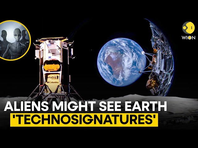 ⁣Moon Lander reveals which Earth "Technosignatures" Aliens might detect | WION Originals