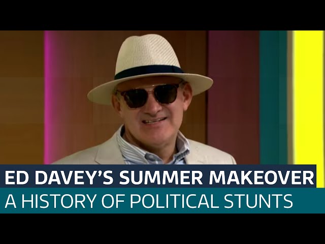 ⁣Lib Dem leader Ed Davey treated to a 'summer makeover' on This Morning | ITV News