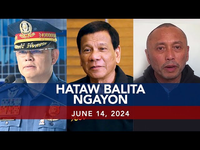 ⁣UNTV: Hataw Balita Ngayon | June 14, 2024