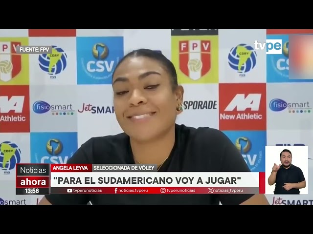 ⁣Ángela Leyva regresa a la selección peruana de vóley
