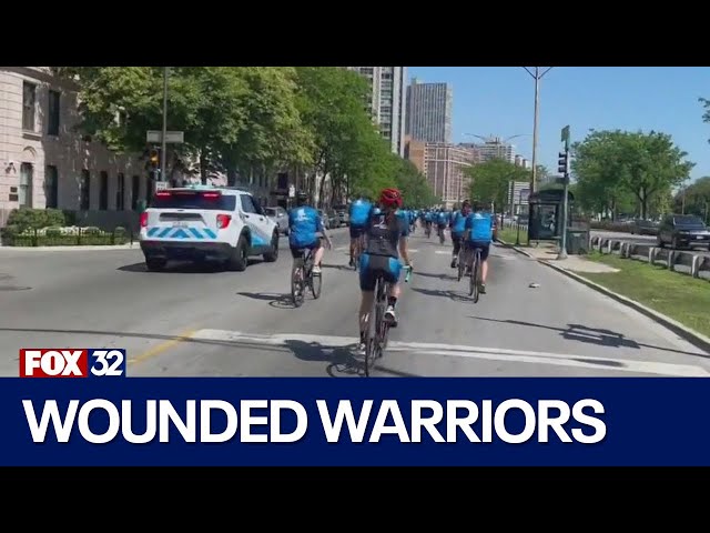 ⁣Wounded Warrior Project's Soldier Ride Chicago rolls into Brookfield Zoo