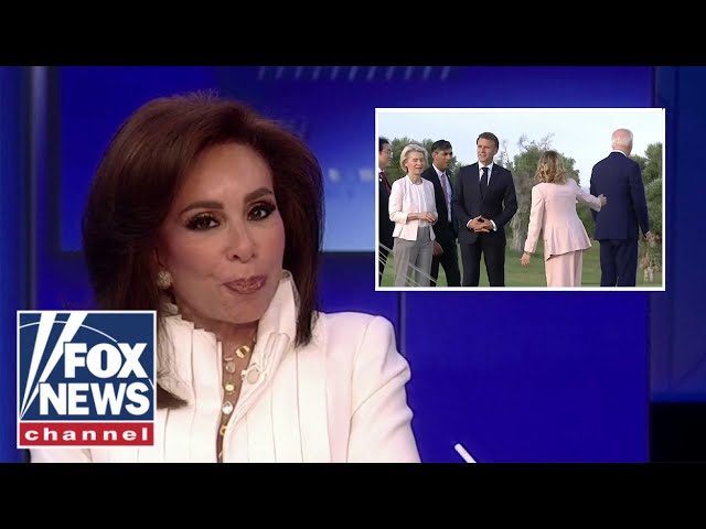 ⁣Judge Jeanine: Biden gives another embarrassing performance on the world stage