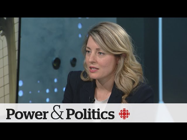⁣Mélanie Joly says Canada should have a plan to hit 2% NATO target by July