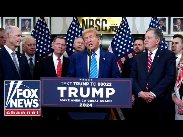 ⁣'The Five': Trump greeted by a united Republican Party in Washington