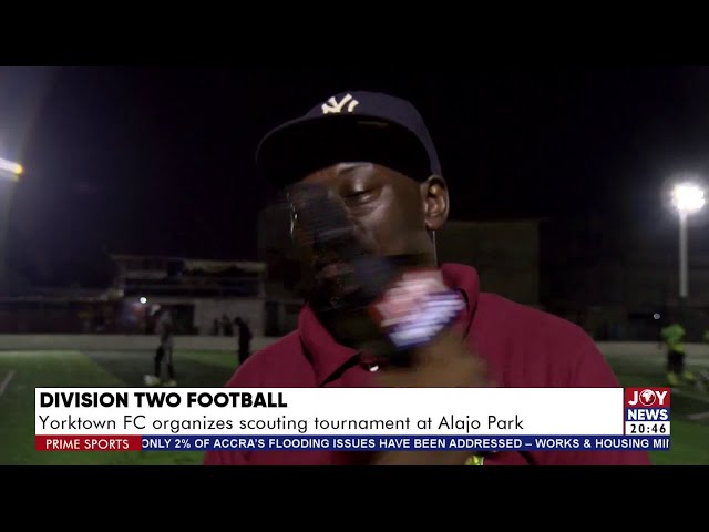 ⁣Division Two Football: Yorktown FC organises scouting tournament at Alajo Park | Prime Sports
