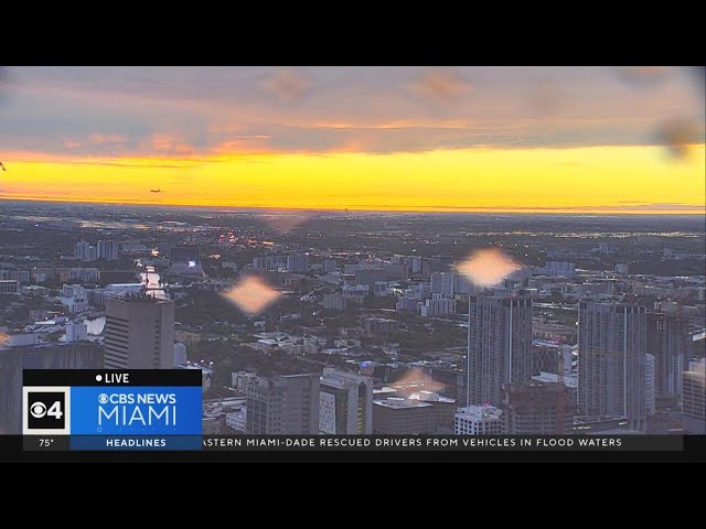 ⁣After days of rain, South Florida sees beautiful sunset