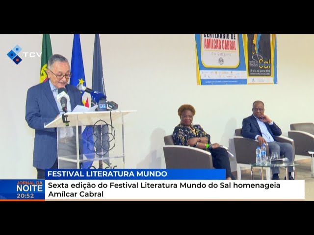 ⁣Sexta edição do Festival Literatura Mundo do Sal homenageia Amílcar Cabral