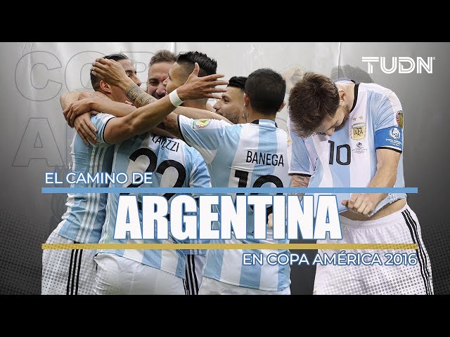 ⁣Así fue el CAMINO de Argentina en la Copa América 2016  ¡NADIE SE IMAGINÓ EL FINAL! | TUDN