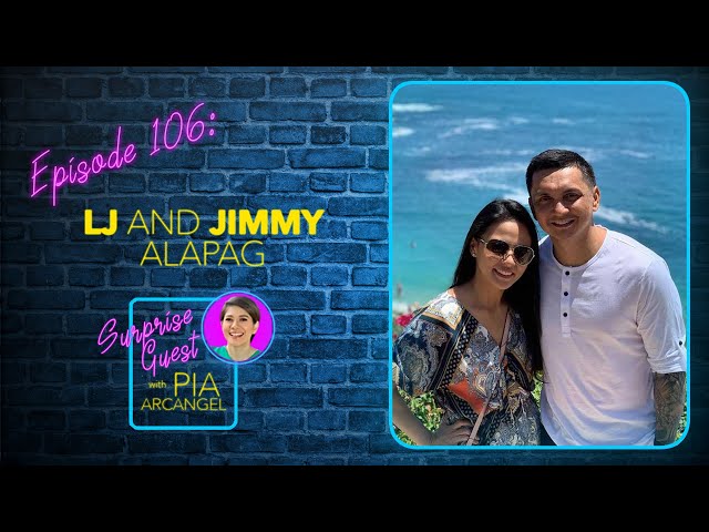 ⁣LJ and Jimmy Alapag, kumusta na kaya ang buhay sa America? | Surprise Guest with Pia Arcangel