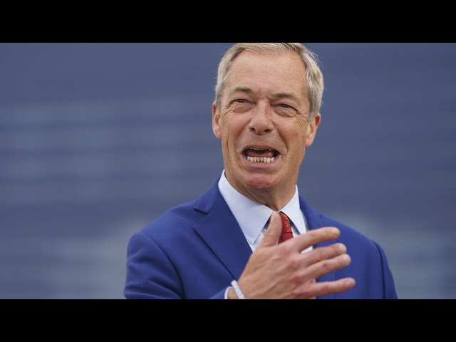 ⁣Nigel Farage gaining campaign momentum