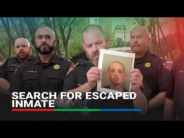 ⁣Houston police search for escaped prisoner near courthouse