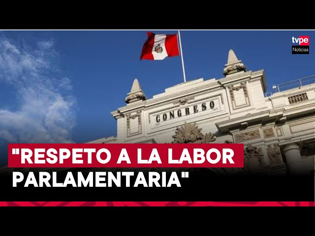 ⁣Congreso rechaza pronunciamiento del Ministerio Público: exige respeto a la labor parlamentaria