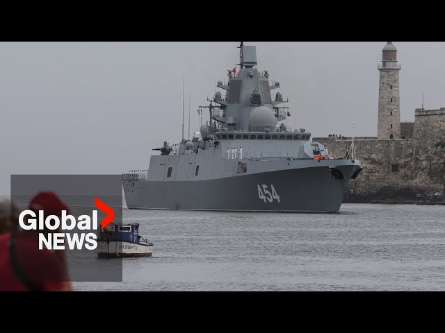 ⁣Russia warships in Cuba: West is deaf to other messages from Moscow, foreign minister says