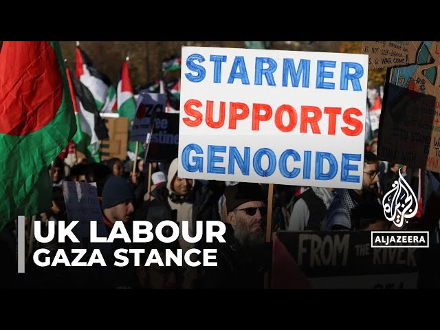 ⁣UK labour's Gaza stance may risk its election majority