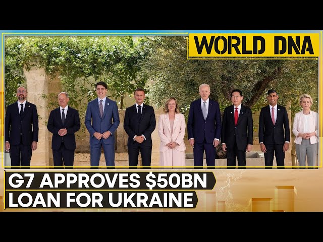 ⁣G7 countries agree on a $50bn Ukraine aid package | World DNA LIVE