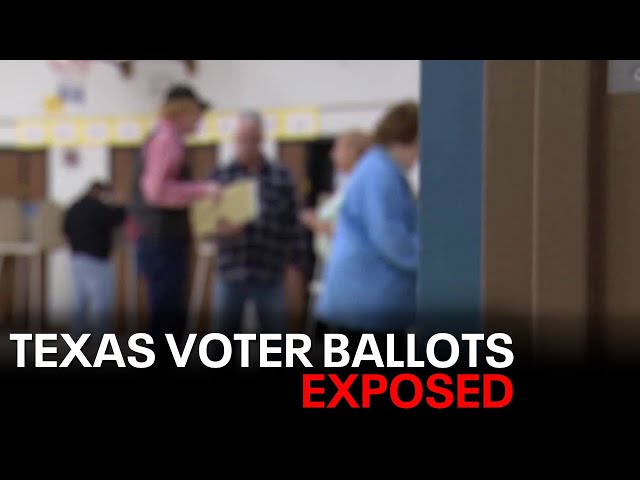 ⁣Texas election officials: Loophole could expose your private ballot voting information