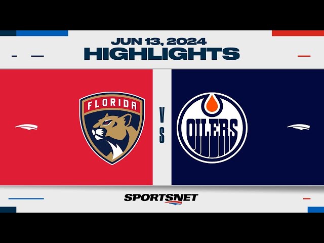 ⁣Stanley Cup Final Game 3 Highlights | Panthers vs. Oilers - June 13, 2024