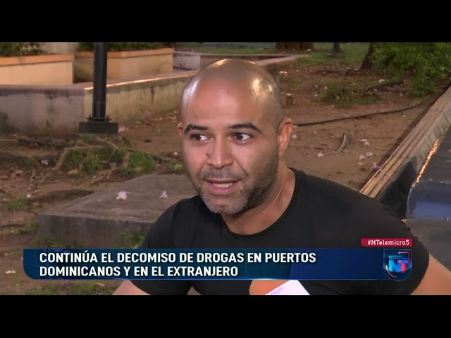 ⁣Continúa decomiso de drogas en puertos dominicanos y en el extranjero