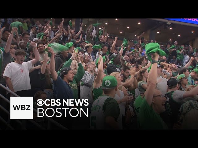 ⁣Celtics fans cautiously optimistic for NBA Finals sweep
